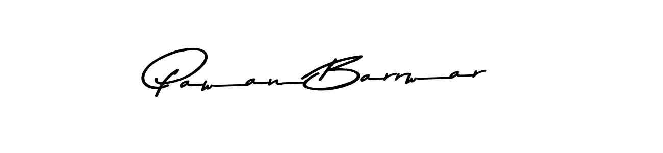 Create a beautiful signature design for name Pawan Barrwar. With this signature (Asem Kandis PERSONAL USE) fonts, you can make a handwritten signature for free. Pawan Barrwar signature style 9 images and pictures png