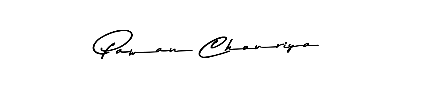 Design your own signature with our free online signature maker. With this signature software, you can create a handwritten (Asem Kandis PERSONAL USE) signature for name Pawan Chouriya. Pawan Chouriya signature style 9 images and pictures png