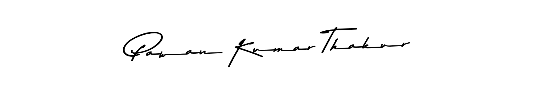 Make a beautiful signature design for name Pawan Kumar Thakur. With this signature (Asem Kandis PERSONAL USE) style, you can create a handwritten signature for free. Pawan Kumar Thakur signature style 9 images and pictures png