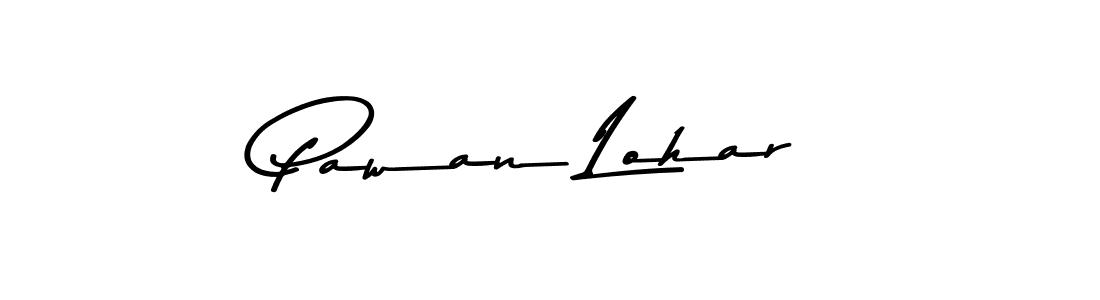 Design your own signature with our free online signature maker. With this signature software, you can create a handwritten (Asem Kandis PERSONAL USE) signature for name Pawan Lohar. Pawan Lohar signature style 9 images and pictures png