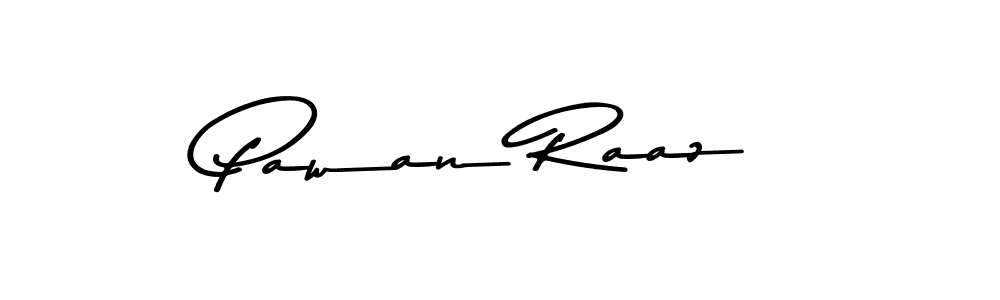 How to make Pawan Raaz name signature. Use Asem Kandis PERSONAL USE style for creating short signs online. This is the latest handwritten sign. Pawan Raaz signature style 9 images and pictures png