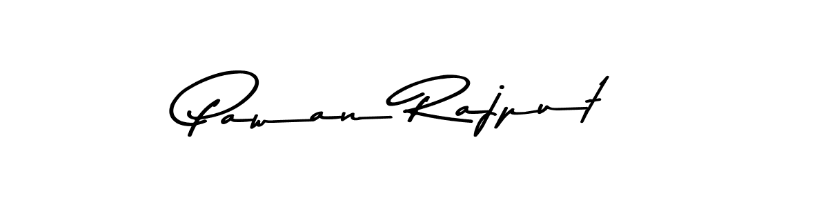 How to make Pawan Rajput name signature. Use Asem Kandis PERSONAL USE style for creating short signs online. This is the latest handwritten sign. Pawan Rajput signature style 9 images and pictures png