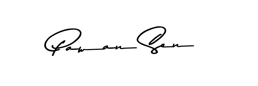 Make a beautiful signature design for name Pawan Sen. Use this online signature maker to create a handwritten signature for free. Pawan Sen signature style 9 images and pictures png