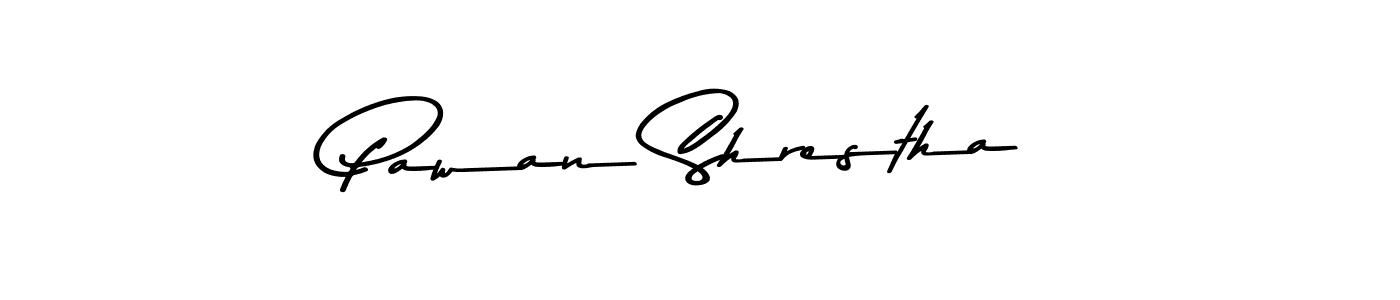 The best way (Asem Kandis PERSONAL USE) to make a short signature is to pick only two or three words in your name. The name Pawan Shrestha include a total of six letters. For converting this name. Pawan Shrestha signature style 9 images and pictures png