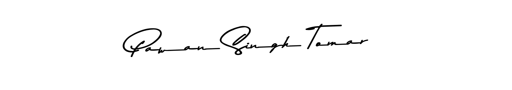 Use a signature maker to create a handwritten signature online. With this signature software, you can design (Asem Kandis PERSONAL USE) your own signature for name Pawan Singh Tomar. Pawan Singh Tomar signature style 9 images and pictures png