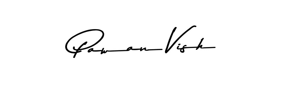 The best way (Asem Kandis PERSONAL USE) to make a short signature is to pick only two or three words in your name. The name Pawan Vish include a total of six letters. For converting this name. Pawan Vish signature style 9 images and pictures png