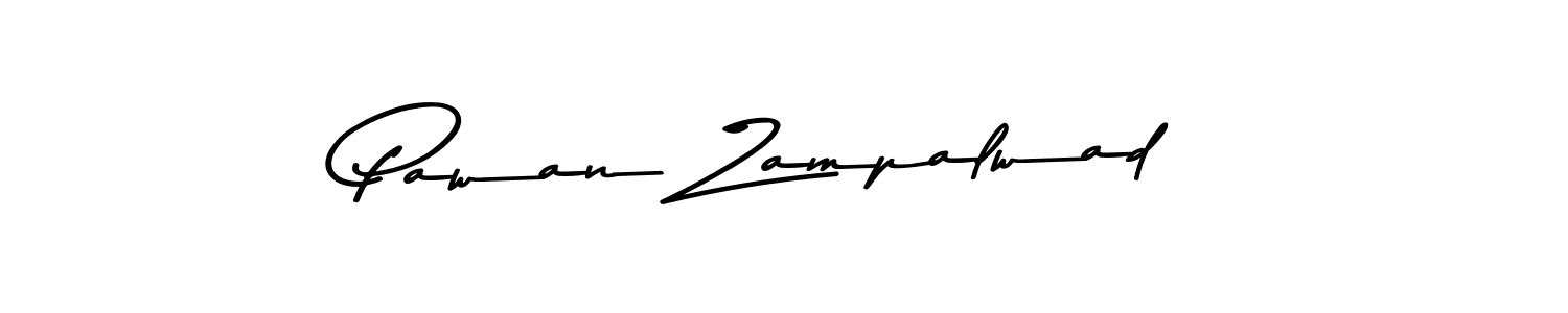 if you are searching for the best signature style for your name Pawan Zampalwad. so please give up your signature search. here we have designed multiple signature styles  using Asem Kandis PERSONAL USE. Pawan Zampalwad signature style 9 images and pictures png
