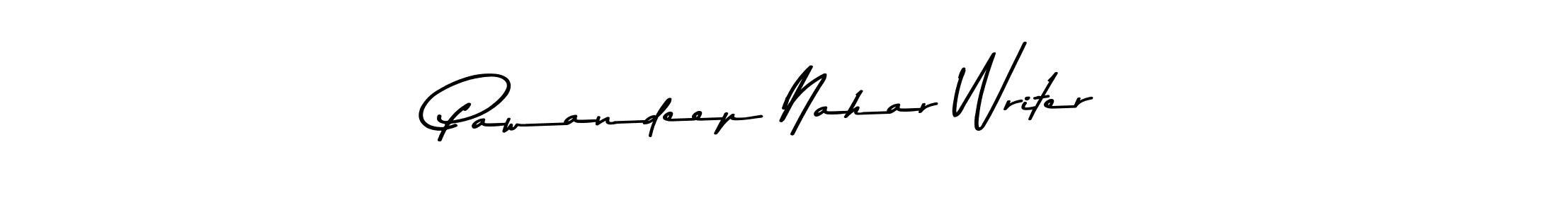 Asem Kandis PERSONAL USE is a professional signature style that is perfect for those who want to add a touch of class to their signature. It is also a great choice for those who want to make their signature more unique. Get Pawandeep Nahar Writer name to fancy signature for free. Pawandeep Nahar Writer signature style 9 images and pictures png