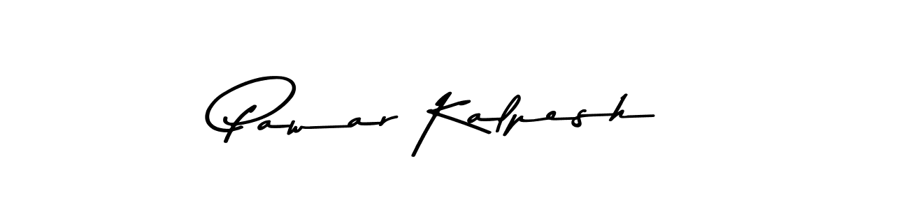 Design your own signature with our free online signature maker. With this signature software, you can create a handwritten (Asem Kandis PERSONAL USE) signature for name Pawar Kalpesh. Pawar Kalpesh signature style 9 images and pictures png
