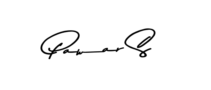 Make a beautiful signature design for name Pawar S. With this signature (Asem Kandis PERSONAL USE) style, you can create a handwritten signature for free. Pawar S signature style 9 images and pictures png