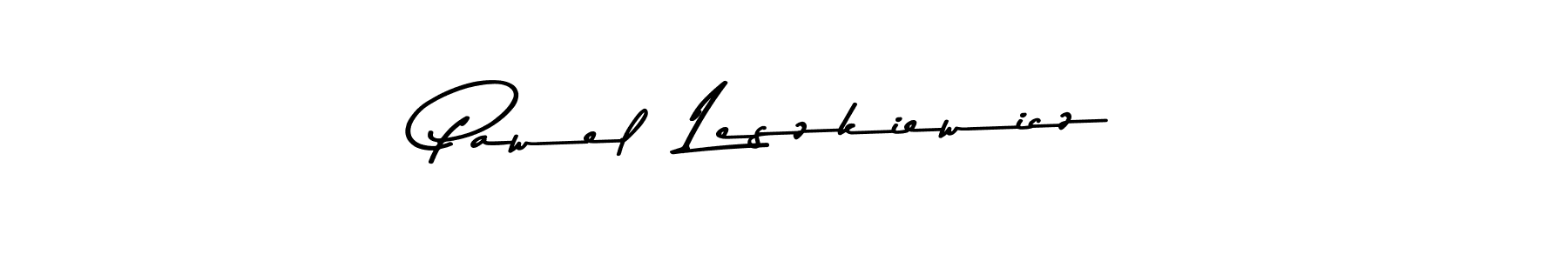Make a beautiful signature design for name Pawel  Leszkiewicz. Use this online signature maker to create a handwritten signature for free. Pawel  Leszkiewicz signature style 9 images and pictures png