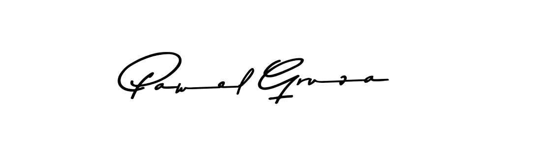 Pawel Gruza stylish signature style. Best Handwritten Sign (Asem Kandis PERSONAL USE) for my name. Handwritten Signature Collection Ideas for my name Pawel Gruza. Pawel Gruza signature style 9 images and pictures png