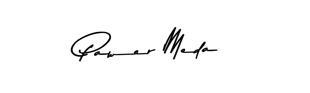 How to make Pawer Meda signature? Asem Kandis PERSONAL USE is a professional autograph style. Create handwritten signature for Pawer Meda name. Pawer Meda signature style 9 images and pictures png