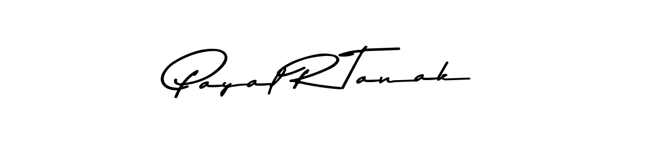 The best way (Asem Kandis PERSONAL USE) to make a short signature is to pick only two or three words in your name. The name Payal R Tanak include a total of six letters. For converting this name. Payal R Tanak signature style 9 images and pictures png