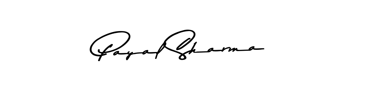 Make a beautiful signature design for name Payal Sharma. With this signature (Asem Kandis PERSONAL USE) style, you can create a handwritten signature for free. Payal Sharma signature style 9 images and pictures png