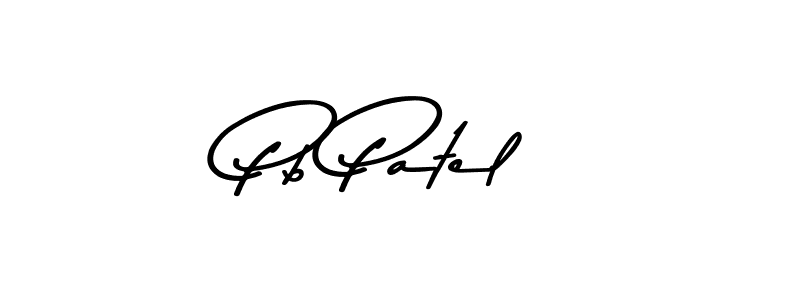 The best way (Asem Kandis PERSONAL USE) to make a short signature is to pick only two or three words in your name. The name Pb Patel include a total of six letters. For converting this name. Pb Patel signature style 9 images and pictures png