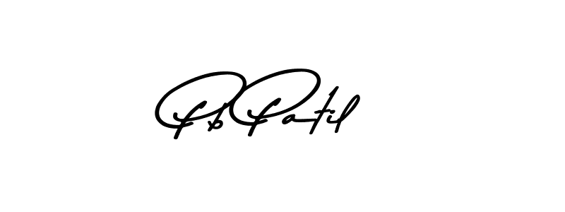 Also You can easily find your signature by using the search form. We will create Pb Patil name handwritten signature images for you free of cost using Asem Kandis PERSONAL USE sign style. Pb Patil signature style 9 images and pictures png