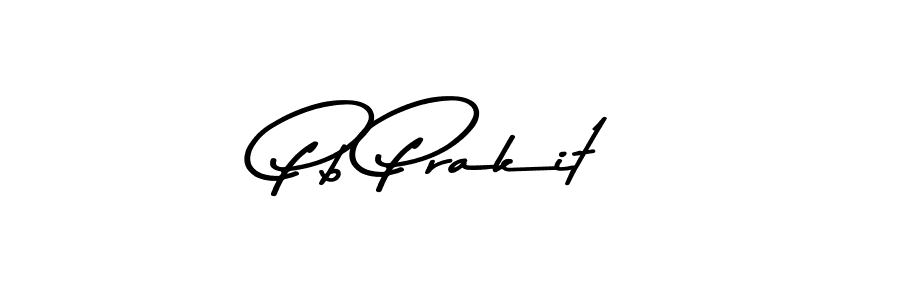 The best way (Asem Kandis PERSONAL USE) to make a short signature is to pick only two or three words in your name. The name Pb Prakit include a total of six letters. For converting this name. Pb Prakit signature style 9 images and pictures png