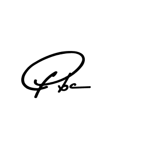Use a signature maker to create a handwritten signature online. With this signature software, you can design (Asem Kandis PERSONAL USE) your own signature for name Pbc. Pbc signature style 9 images and pictures png