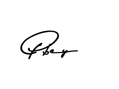 How to Draw Pbey signature style? Asem Kandis PERSONAL USE is a latest design signature styles for name Pbey. Pbey signature style 9 images and pictures png