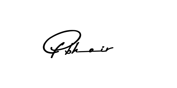 Create a beautiful signature design for name Pbhoir. With this signature (Asem Kandis PERSONAL USE) fonts, you can make a handwritten signature for free. Pbhoir signature style 9 images and pictures png