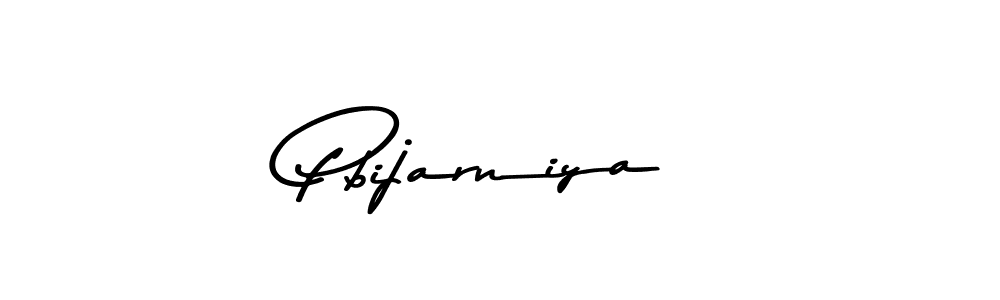 Also we have Pbijarniya name is the best signature style. Create professional handwritten signature collection using Asem Kandis PERSONAL USE autograph style. Pbijarniya signature style 9 images and pictures png