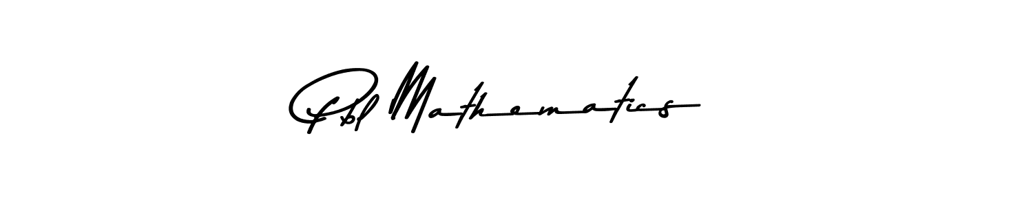 Use a signature maker to create a handwritten signature online. With this signature software, you can design (Asem Kandis PERSONAL USE) your own signature for name Pbl Mathematics. Pbl Mathematics signature style 9 images and pictures png