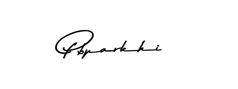 The best way (Asem Kandis PERSONAL USE) to make a short signature is to pick only two or three words in your name. The name Pbparkhi include a total of six letters. For converting this name. Pbparkhi signature style 9 images and pictures png