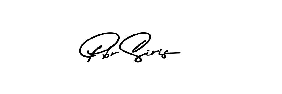 Use a signature maker to create a handwritten signature online. With this signature software, you can design (Asem Kandis PERSONAL USE) your own signature for name Pbr Siris. Pbr Siris signature style 9 images and pictures png