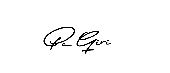Pc Giri stylish signature style. Best Handwritten Sign (Asem Kandis PERSONAL USE) for my name. Handwritten Signature Collection Ideas for my name Pc Giri. Pc Giri signature style 9 images and pictures png