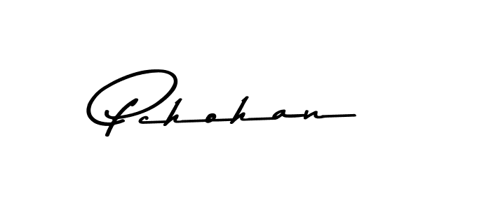 Also You can easily find your signature by using the search form. We will create Pchohan name handwritten signature images for you free of cost using Asem Kandis PERSONAL USE sign style. Pchohan signature style 9 images and pictures png