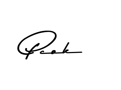 Pcok stylish signature style. Best Handwritten Sign (Asem Kandis PERSONAL USE) for my name. Handwritten Signature Collection Ideas for my name Pcok. Pcok signature style 9 images and pictures png
