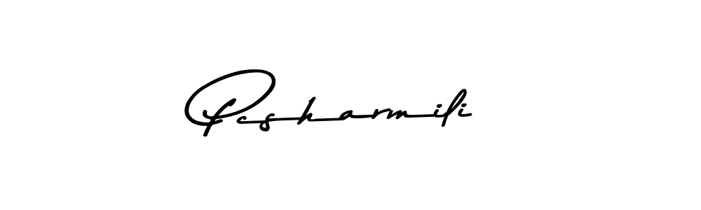 You should practise on your own different ways (Asem Kandis PERSONAL USE) to write your name (Pcsharmili) in signature. don't let someone else do it for you. Pcsharmili signature style 9 images and pictures png