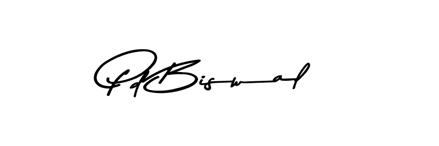 Pd Biswal stylish signature style. Best Handwritten Sign (Asem Kandis PERSONAL USE) for my name. Handwritten Signature Collection Ideas for my name Pd Biswal. Pd Biswal signature style 9 images and pictures png