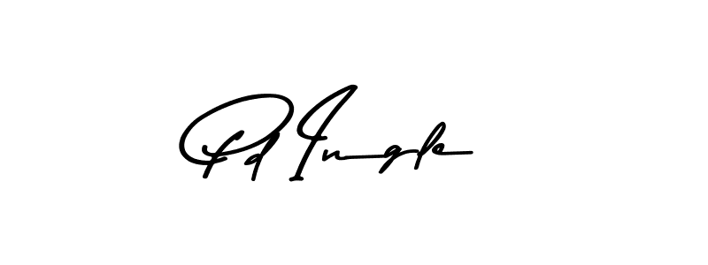 The best way (Asem Kandis PERSONAL USE) to make a short signature is to pick only two or three words in your name. The name Pd Ingle include a total of six letters. For converting this name. Pd Ingle signature style 9 images and pictures png