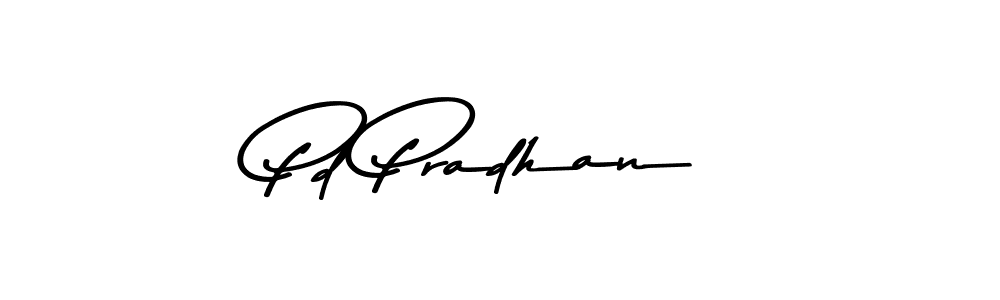 Design your own signature with our free online signature maker. With this signature software, you can create a handwritten (Asem Kandis PERSONAL USE) signature for name Pd Pradhan. Pd Pradhan signature style 9 images and pictures png