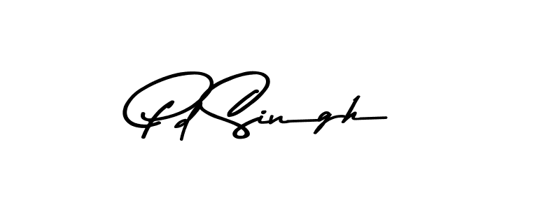 Use a signature maker to create a handwritten signature online. With this signature software, you can design (Asem Kandis PERSONAL USE) your own signature for name Pd Singh. Pd Singh signature style 9 images and pictures png