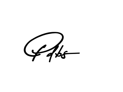 How to make Pdbs name signature. Use Asem Kandis PERSONAL USE style for creating short signs online. This is the latest handwritten sign. Pdbs signature style 9 images and pictures png