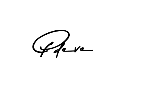 Use a signature maker to create a handwritten signature online. With this signature software, you can design (Asem Kandis PERSONAL USE) your own signature for name Pdeve. Pdeve signature style 9 images and pictures png