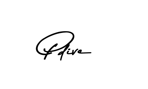 Pdive stylish signature style. Best Handwritten Sign (Asem Kandis PERSONAL USE) for my name. Handwritten Signature Collection Ideas for my name Pdive. Pdive signature style 9 images and pictures png