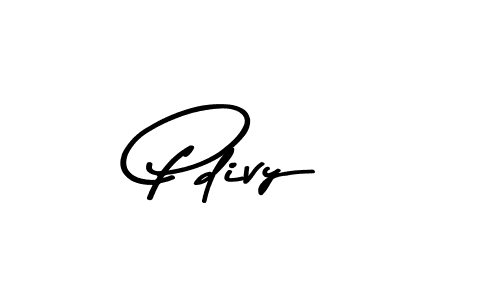 Use a signature maker to create a handwritten signature online. With this signature software, you can design (Asem Kandis PERSONAL USE) your own signature for name Pdivy. Pdivy signature style 9 images and pictures png