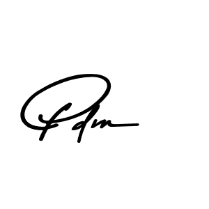 Use a signature maker to create a handwritten signature online. With this signature software, you can design (Asem Kandis PERSONAL USE) your own signature for name Pdm. Pdm signature style 9 images and pictures png