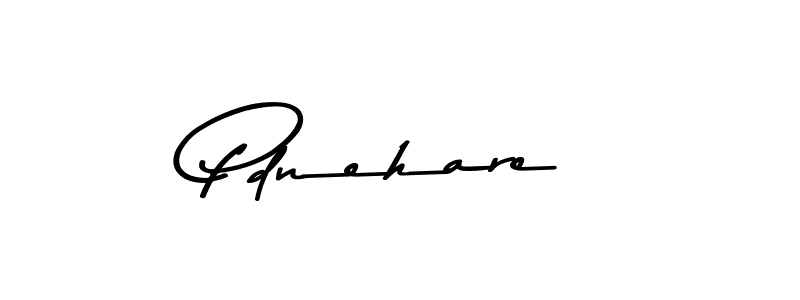 How to make Pdnehare name signature. Use Asem Kandis PERSONAL USE style for creating short signs online. This is the latest handwritten sign. Pdnehare signature style 9 images and pictures png