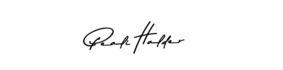 Similarly Asem Kandis PERSONAL USE is the best handwritten signature design. Signature creator online .You can use it as an online autograph creator for name Peali Halder. Peali Halder signature style 9 images and pictures png