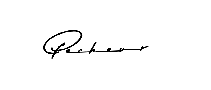 Design your own signature with our free online signature maker. With this signature software, you can create a handwritten (Asem Kandis PERSONAL USE) signature for name Pecheur. Pecheur signature style 9 images and pictures png
