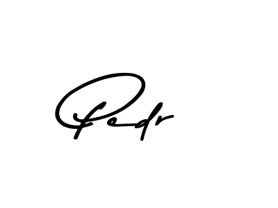 Design your own signature with our free online signature maker. With this signature software, you can create a handwritten (Asem Kandis PERSONAL USE) signature for name Pedr. Pedr signature style 9 images and pictures png