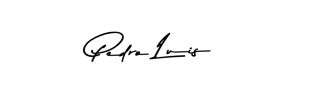 Design your own signature with our free online signature maker. With this signature software, you can create a handwritten (Asem Kandis PERSONAL USE) signature for name Pedro Luis. Pedro Luis signature style 9 images and pictures png