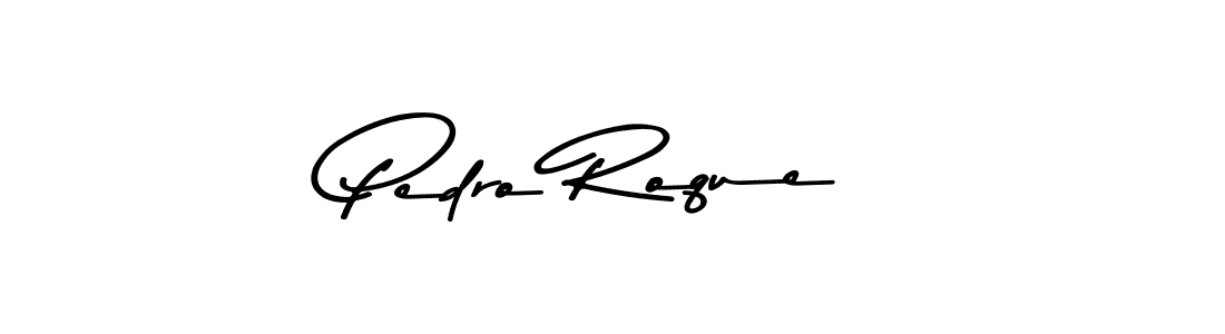 How to make Pedro Roque name signature. Use Asem Kandis PERSONAL USE style for creating short signs online. This is the latest handwritten sign. Pedro Roque signature style 9 images and pictures png