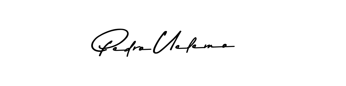 Use a signature maker to create a handwritten signature online. With this signature software, you can design (Asem Kandis PERSONAL USE) your own signature for name Pedro Uelemo. Pedro Uelemo signature style 9 images and pictures png