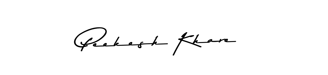 Asem Kandis PERSONAL USE is a professional signature style that is perfect for those who want to add a touch of class to their signature. It is also a great choice for those who want to make their signature more unique. Get Peekesh Khare name to fancy signature for free. Peekesh Khare signature style 9 images and pictures png